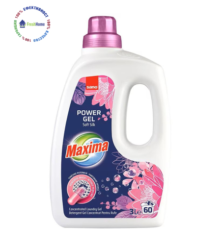 Sano Maxima Soft Silk Концентриран гел за пране 3l./ 60 пранета