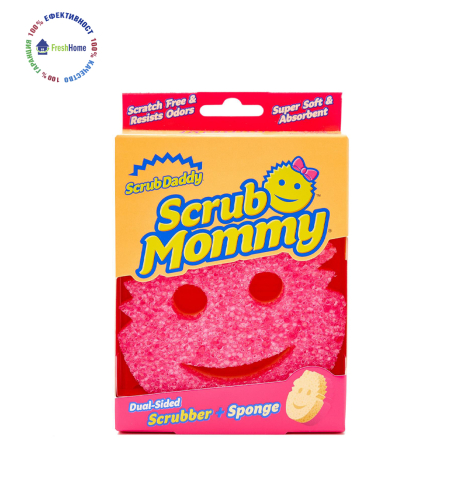 Scrub Mommy Dual-Sided scubber + Sponge Домакинска гъба с двойна повърхност