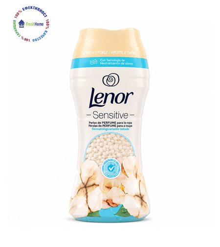 Lenor Sensitive парфюмни перли за пране 210 г