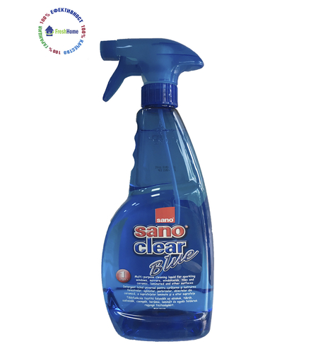Sano Clear spray 1l./ Сано спрей за стъкла 1л.