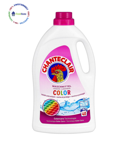 CHANTECLAIR Color  течен перилен препарат за цветно пране, 40 пранета/1800 мл.