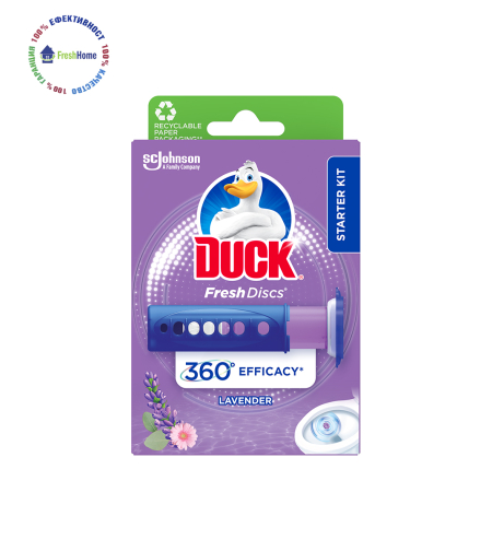 Duck Fresh Discs LAVANDER starter kit 36 ml. свежи дискове свежи с устройство