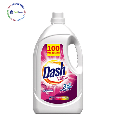 Dash Color Frische течен прах за цветно пране 5 л 100 пранета