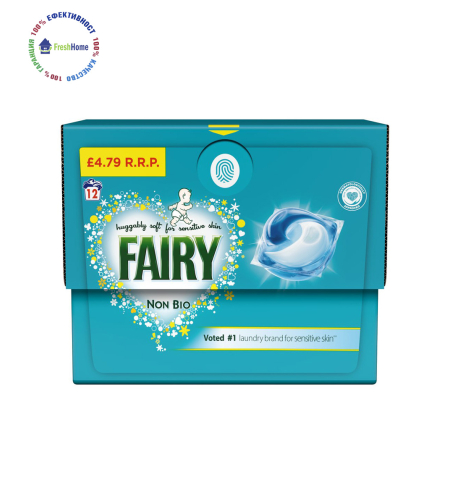 Fairy Non Bio PODS For Baby and Sensitive Skin – 12 капсули