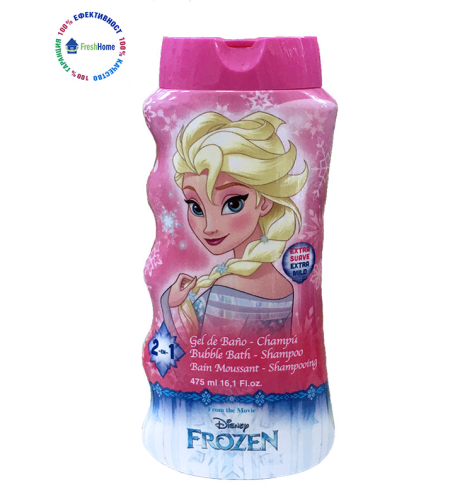 Детски шампоан и душ гел Disney FROZEN, 475 ml.