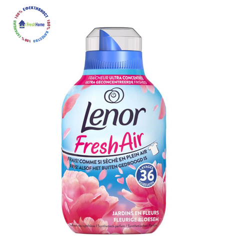 Lenor Fresh Air Pink Blossom омекотител за тъкани 504 мл