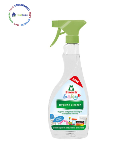 Frosch Baby Hygiene cleaner spray 500 ml. бебешки хигиенен почистващ препарат