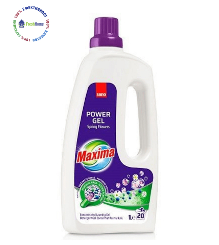 Sano Maxima Spring flowers течен гел за пране 1л./20 пранета