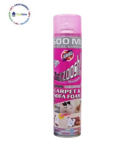 Xanto Zazzoosh! Stain remover CARPET & SOFA FOAM 500 ml. аерозол пяна за почстване на килими и дамаски