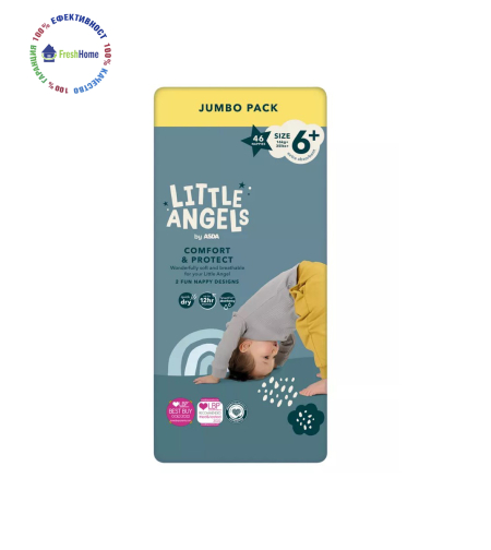 Памперси LITTLE ANGELS 6+ (16+ kg.)/ 46 бр.