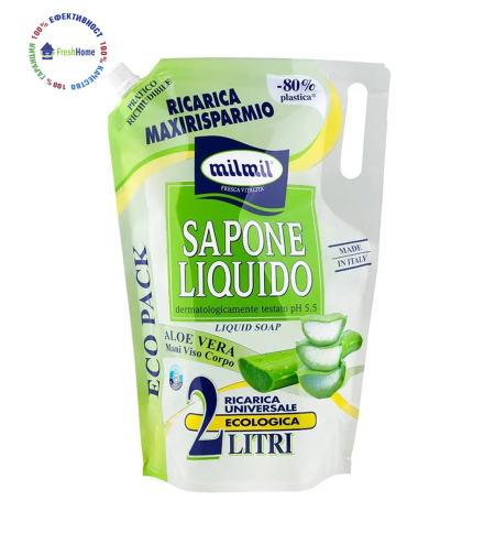 MilMil Aloe Vera течен сапун 2 л.