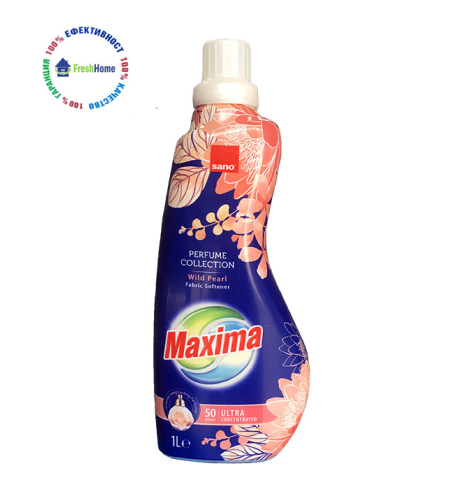 Sano Maxima „Дива Перла“ , концентриран омекотител 50 пранета/ 1l.