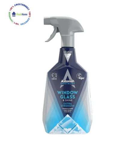 Astonish SPECIALIST WONDOW GLASS & SHINE спрей за почистване на прозорци и стъкла 750мл.