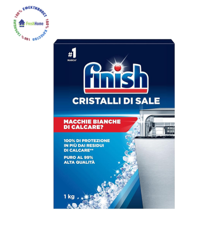 Finish Cristalli di sale 1 kg. соли за съдомиялна