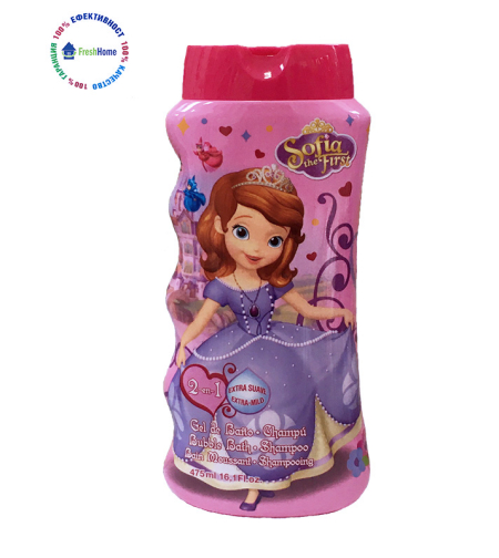 Детски шампоан и душ гел SOFIA THE FIRST, 475 ml.