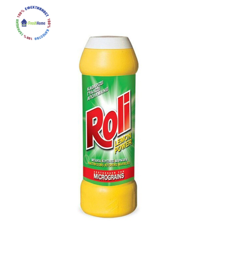 Roli LEMON POWER абразивен прах с дезинфекциращо действие 350 гр.
