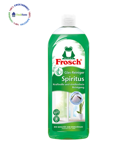 Frosch Bio Spiritus препарат за стъкла спрей 750 мл.