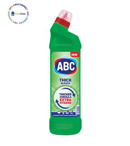 ABC THICK Bleach Mountain Freshness 750 мл. препарат за баня и тоалетна чиния