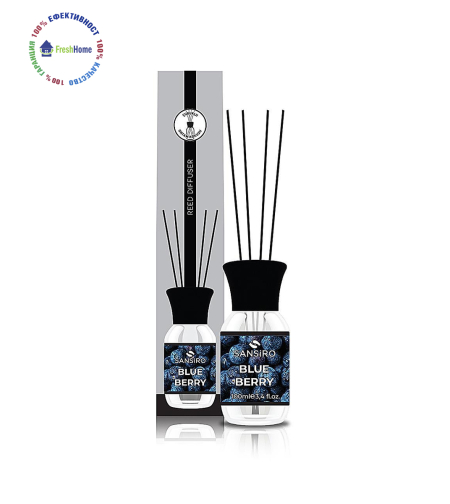 SANSIRO BLUEBERRY 100 ml. Ароматизатор за въздух с бамбукови пръчки