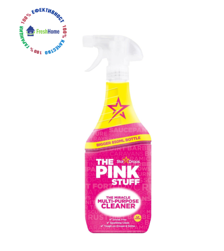 The PINK  STUFF MULTI-PURPOSE CLEANER универсален почистващ препарат 850 ml.