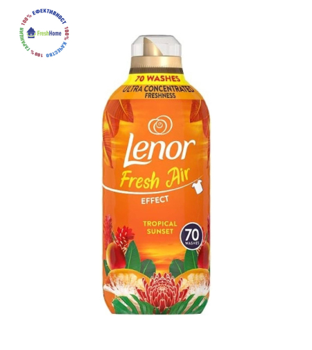 Lenor Fresh Air TROPICAL SUNSET – омекотител за тъкани 70 пранета / 980 мл.