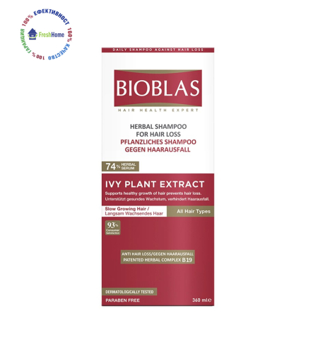 Bioblas Phytosterol 360 ml. Шампоан за растеж на косата и спиране на косопада