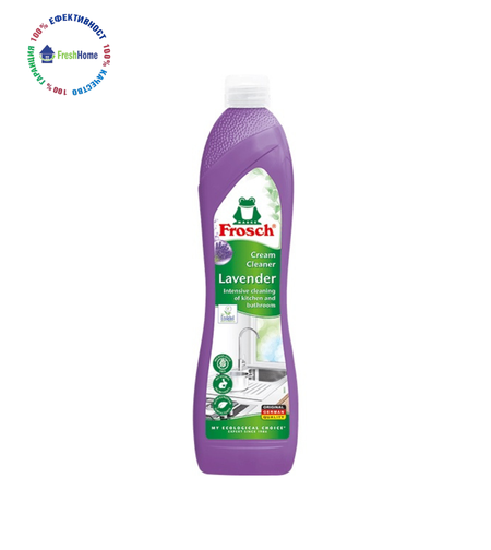 Frosch Cream Cleaner Lavender почистващ крем 500 мл с аромат на лавандула
