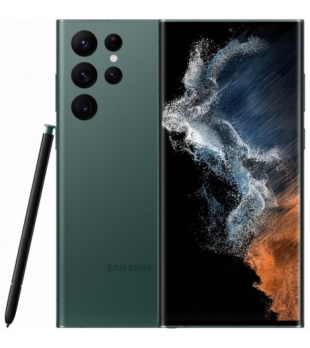 Смартфон Samsung Galaxy S22 Ultra, 256GB, 12GB RAM, 5G, Green