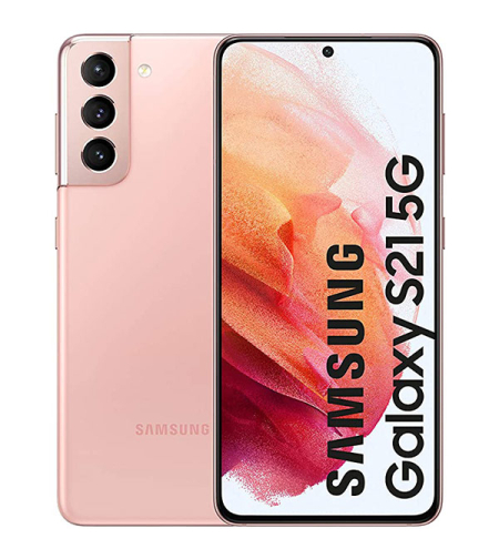 Смартфон Samsung Galaxy S21, Dual SIM, 128GB, 8GB RAM, 5G, Phantom Pink