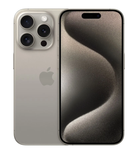 Смартфон Apple iPhone 15 Pro, 256GB, 5G, Natural Titanium