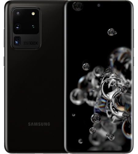 Смартфон Samsung Galaxy S20 Ultra, Dual SIM, 128GB, 12GB RAM, 5G, Cosmic Black