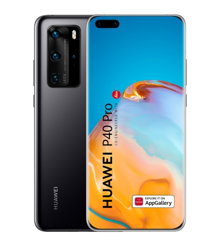 Смартфон Huawei P40 Pro, Dual SIM, 256GB, 8GB RAM, 5G, Black