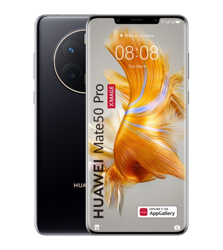 Смартфон Huawei Mate 50 Pro, 256GB, 8GB RAM, 4G, Black