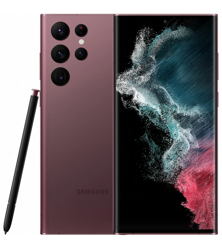 Смартфон Samsung Galaxy S22 Ultra, 512GB, 12GB RAM, 5G, Burgundy