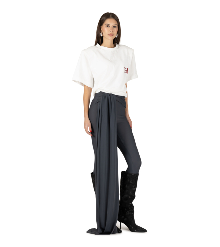 Stone grey bond pants