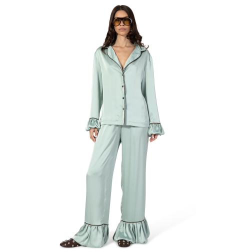 ELARA SATIN SHIRT