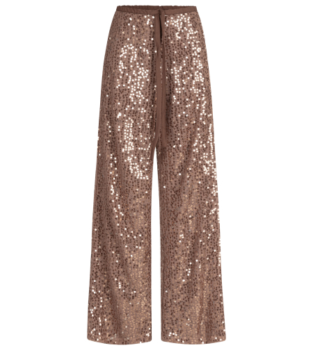 Sequins caramel pants