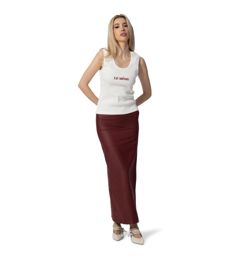 LE MÊME ribbed top