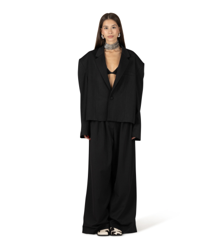 Salma Black Oversize Blazer