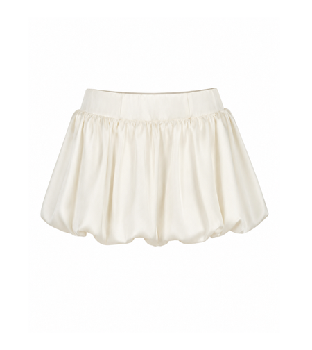SATIN BALLOON SHORTS