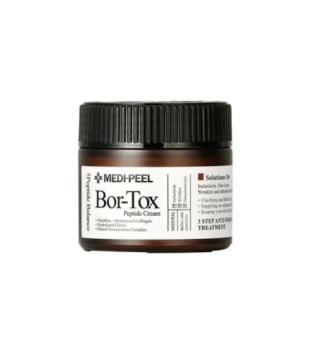 Крем за лице с 5 вида пептиди, ферментирали съставки и Volufiline MEDI-PEEL BOR-TOX PEPTIDE CREAM 50гр