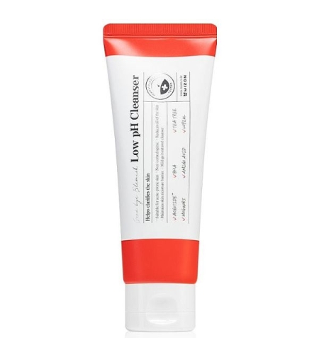 Mizon Goodbye Blemish Low pH Cleanser, Почистваща пяна с ниска киселинност, 100 мл