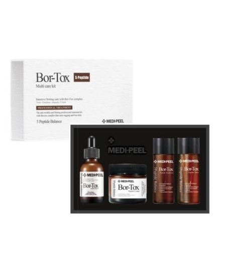 Комплект Тонер 30мл, Емулсия 30мл, Ампула 30мл, Крем 50мл MEDI-PEEL BOR-TOX5 PEPTIDE Multi Care Kit