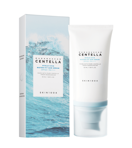 Слънцезащитен крем Skin1004 MADAGASCAR CENTELLA HYALU-CICA WATER-FIT SUN SERUM SPF50+, 50мл