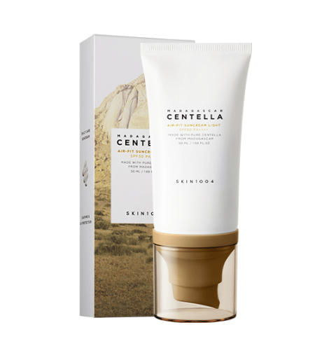 Слънцезащита за лице SPF30 PA++++ с Азиатска Центела Skin1004 Madagascar Centella Air-fit Suncream Light (SPF 30)