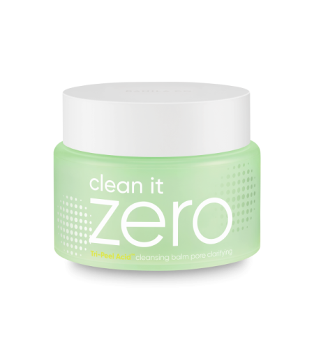 Почистващ балсам  с 3 вида киселини почиства порите в дълбочина BANILA CO Clean It Zero Cleansing Balm Pore Clarifying  100 мл
