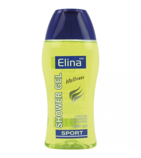 Душ гел с аромат на манго и праскова Elina med Wellness Shower gel Sport 250 мл