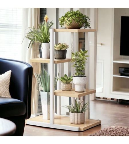 Компактен цветарник MiniNordic H70 – подходящ за малки пространства и балкони