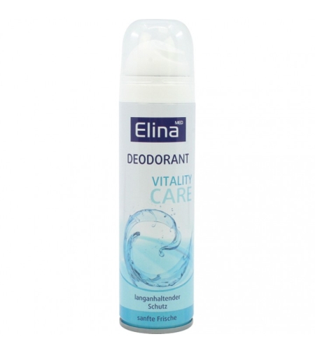 Деозодорант спрей за дами Elina med Deospray Vitality Care Gentle freshness 150 мл