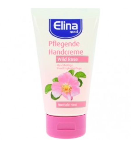 Крем за ръце с екстракт от дива роза Elina med  handcream Wild rose 150 мл